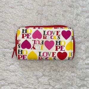 UO NWOT Fabric Love Mutli-Colour Wallet Card